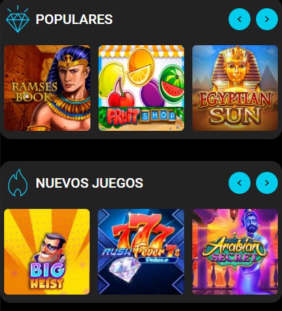 Juegos de SilverPlay Casino